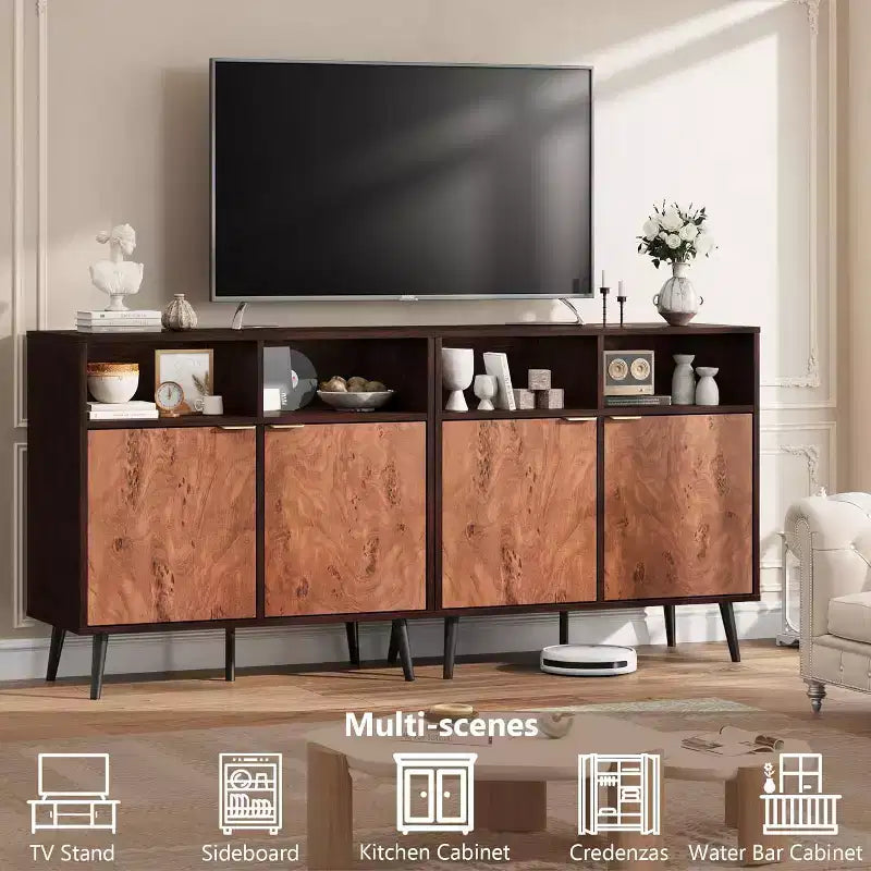 31,5" Buffet/Bahut avec portes - Rangement pour coin café