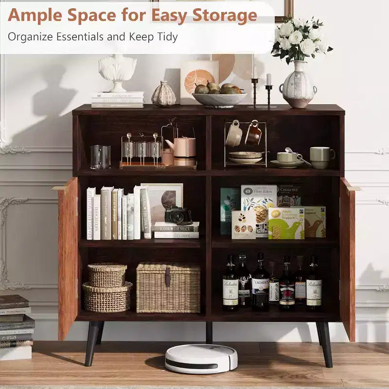 31,5" Buffet/Bahut avec portes - Rangement pour coin café
