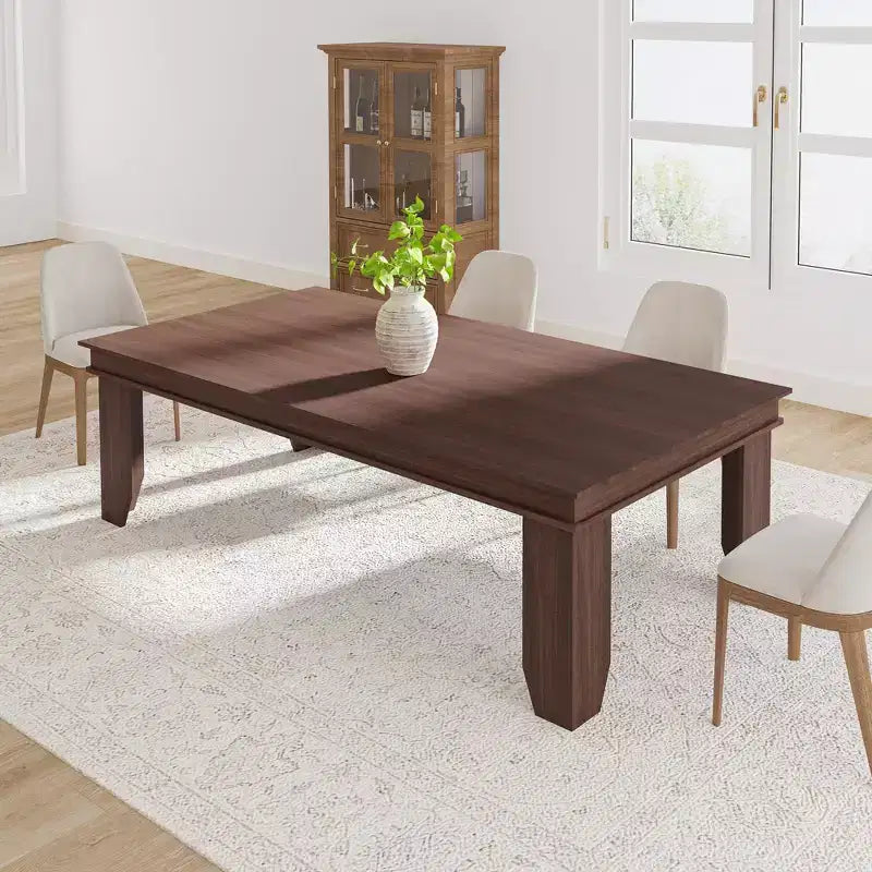Table de salle à manger de ferme 180 cm - Marron, 6 à 8 places