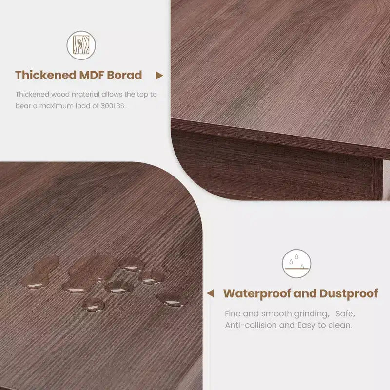 Table de salle à manger de ferme 180 cm - Marron, 6 à 8 places