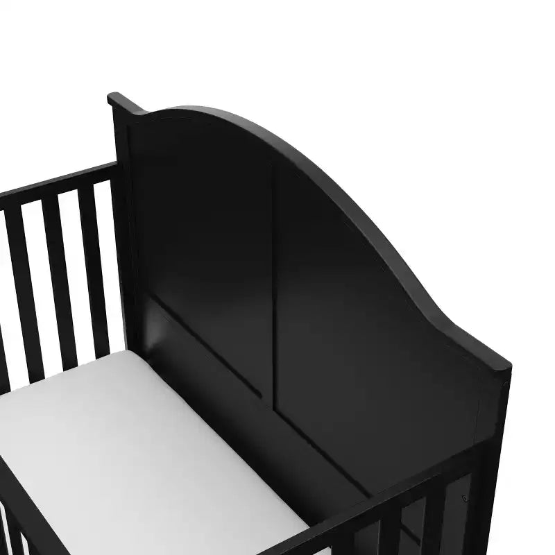 Lit de bébé convertible 5-en-1 - Certifié GREENGUARD Gold, Hauteur du matelas réglable