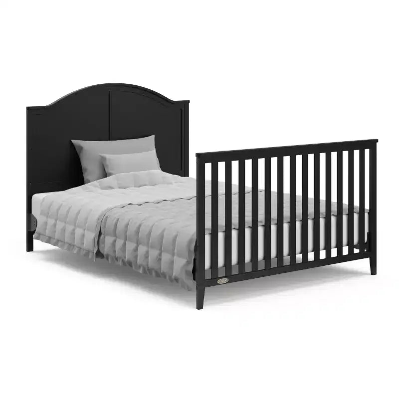 Lit de bébé convertible 5-en-1 - Certifié GREENGUARD Gold, Hauteur du matelas réglable