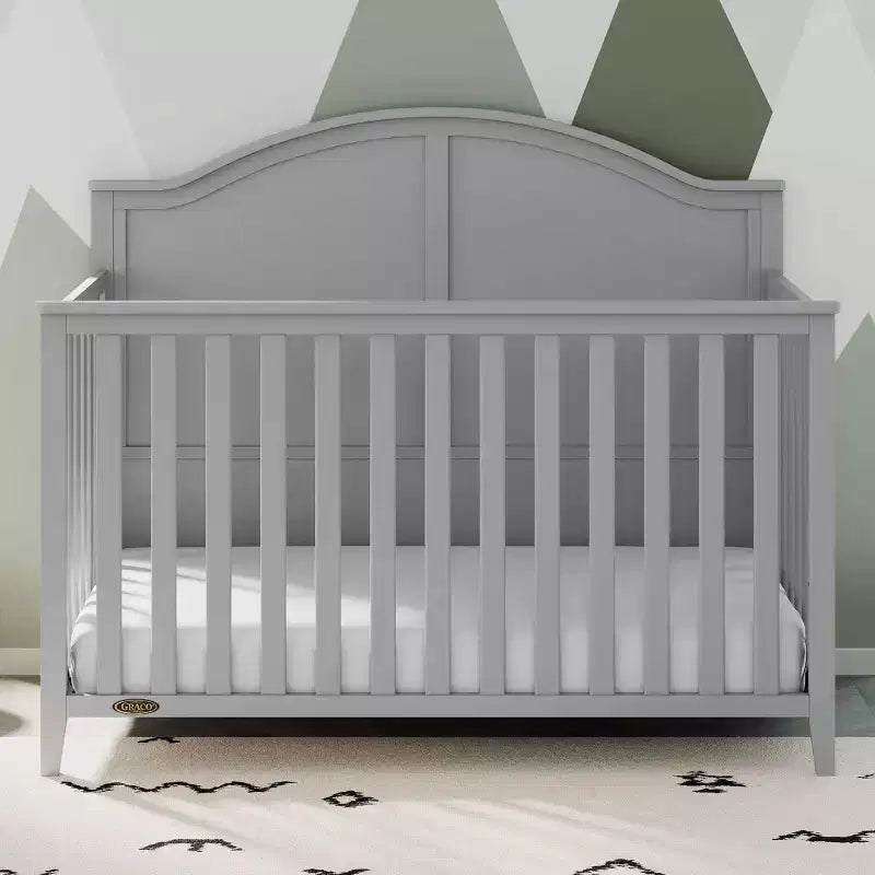Lit de bébé convertible 5-en-1 - Certifié GREENGUARD Gold, Hauteur du matelas réglable