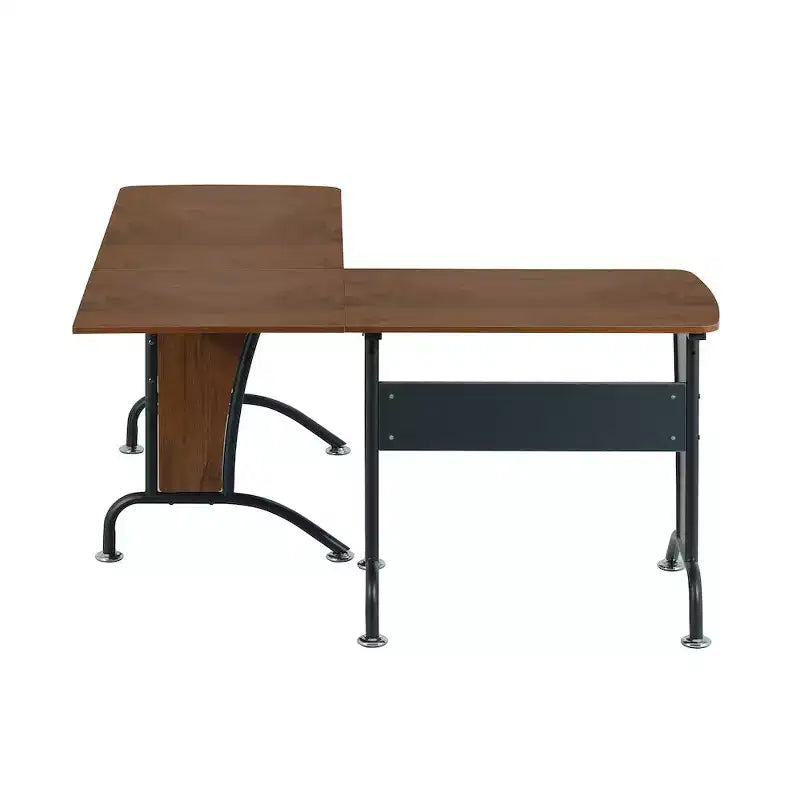 Bureau d'angle de luxe avec option de bureau d'équipe en ligne