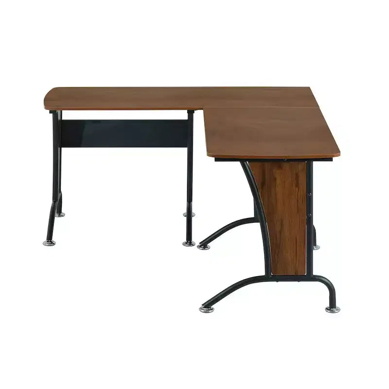 Bureau d'angle de luxe avec option de bureau d'équipe en ligne