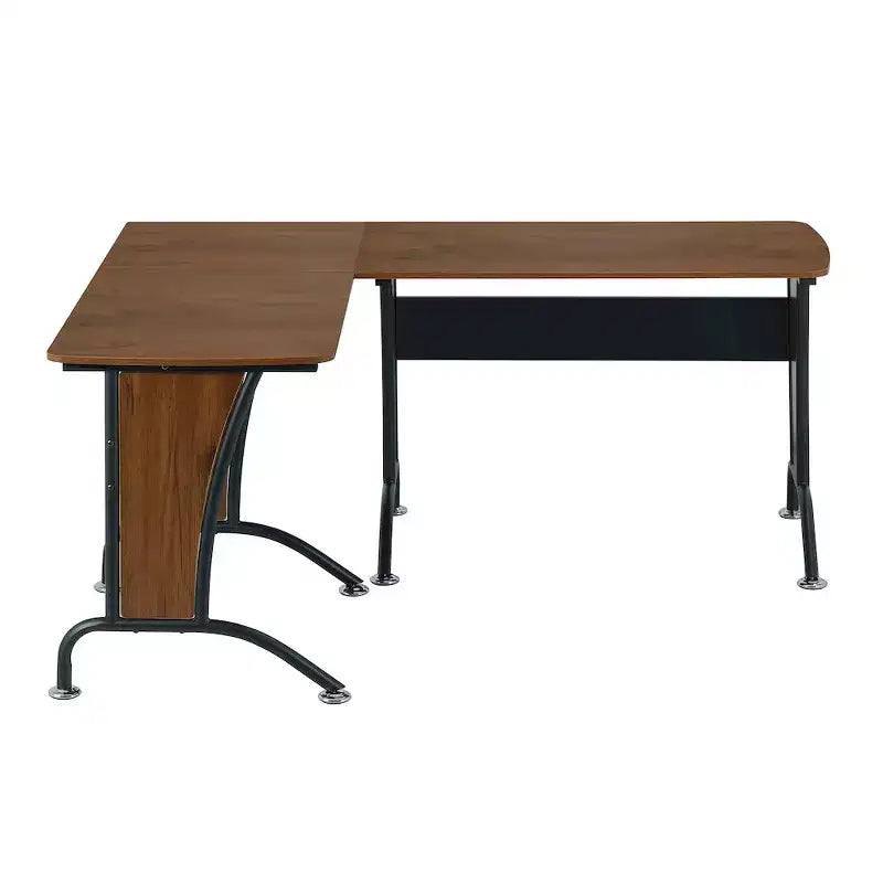 Bureau d'angle de luxe avec option de bureau d'équipe en ligne