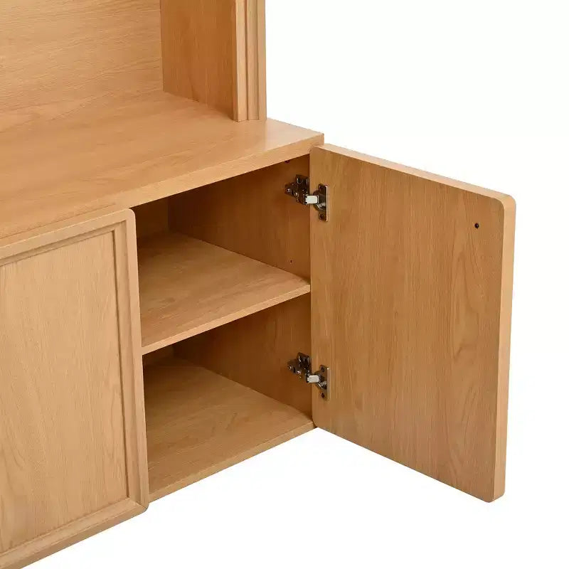 Meuble d'entrée tout-en-un avec patère, banc de rangement et meuble à chaussures, crochets et étagères réglables
