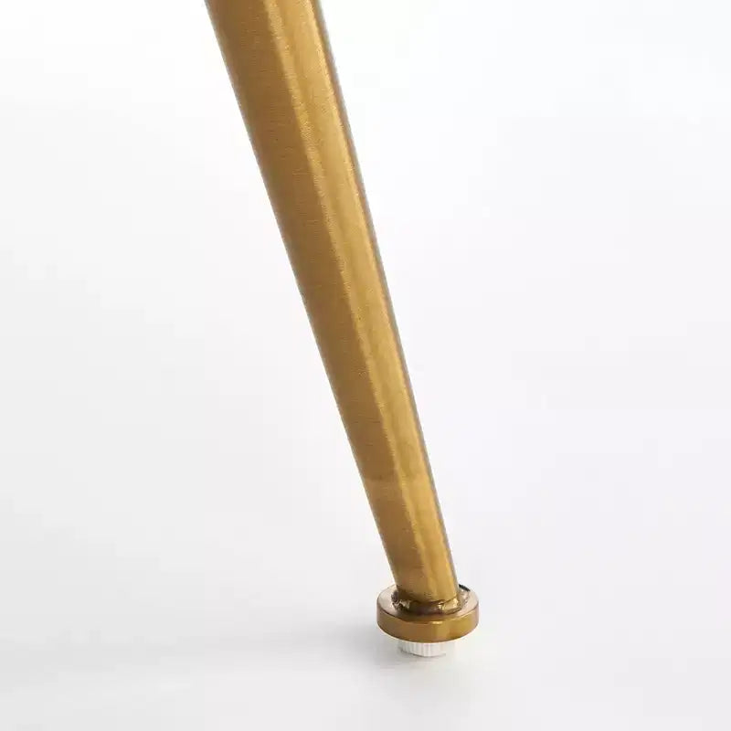 Fauteuil d'appoint rembourré avec structure en métal