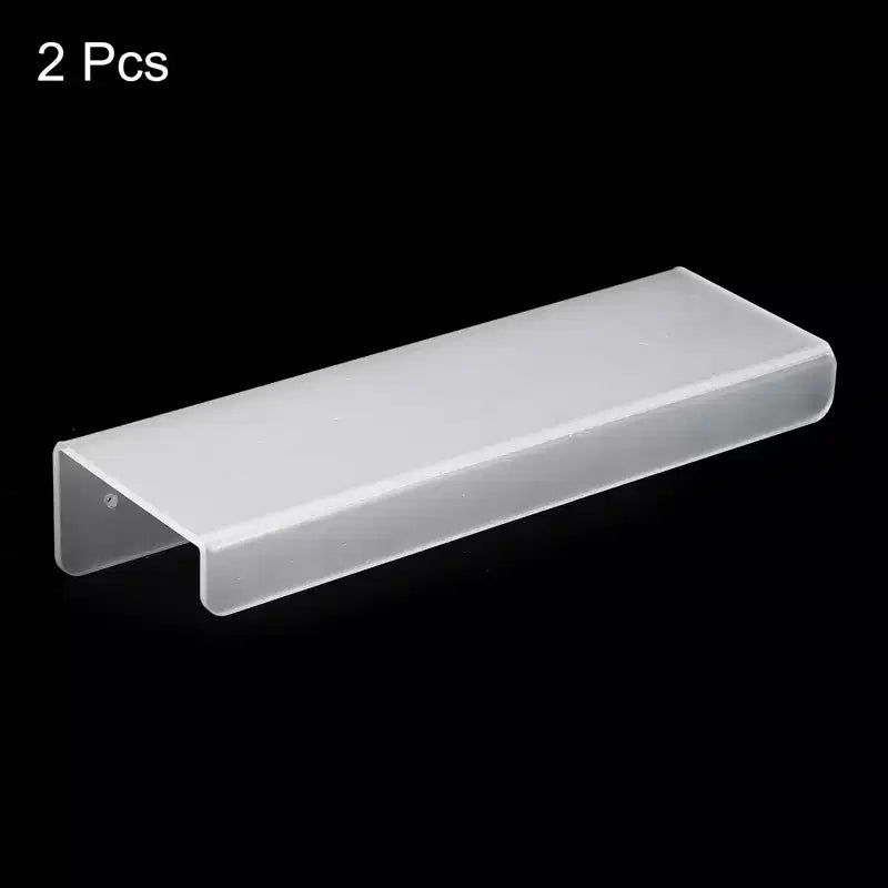Étagère murale flottante en acrylique transparent - Forme en U, pour salle de bain et cuisine